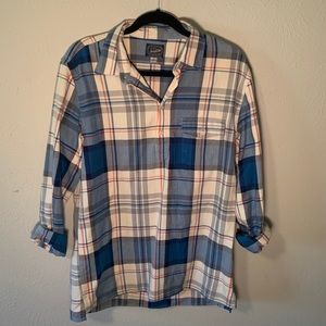 J.Crew Men’s Three-Quarter Button Down Casual
